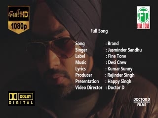 Brand Jasminder Sandhu Video Song
