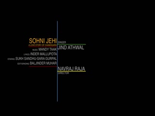 Sohni Jehi Jind Athwal Sara Gurpal Video Song
