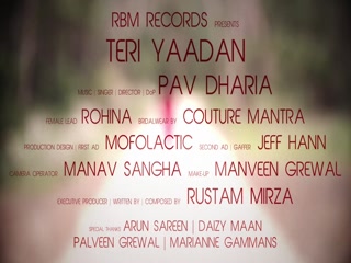 Teri Yaadan Pav Dharia Video Song