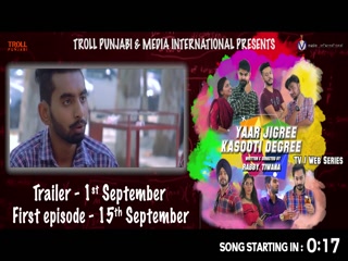 Yaar Jigree Kasooti Degree Sharry Mann Video Song